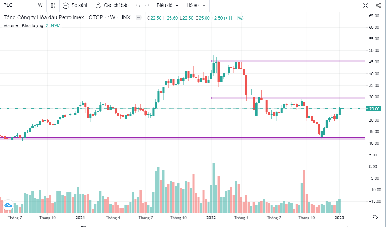 Cập nhật cổ phiếu PLC