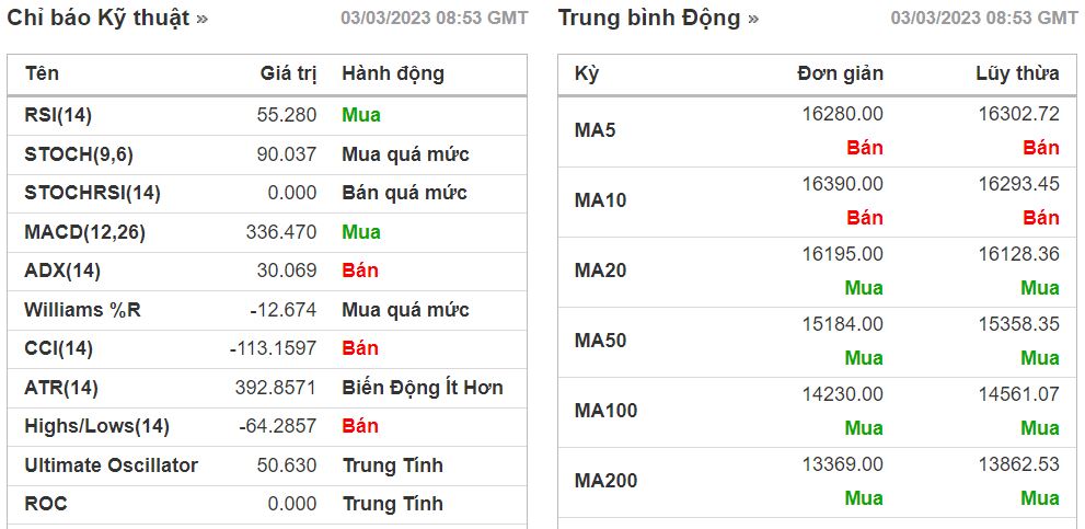 PTKT cổ phiếu DVM ngày 05/03/2023: Mô hình cốc tay cầm